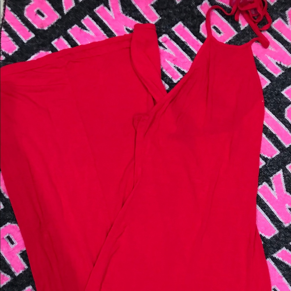 Red dress